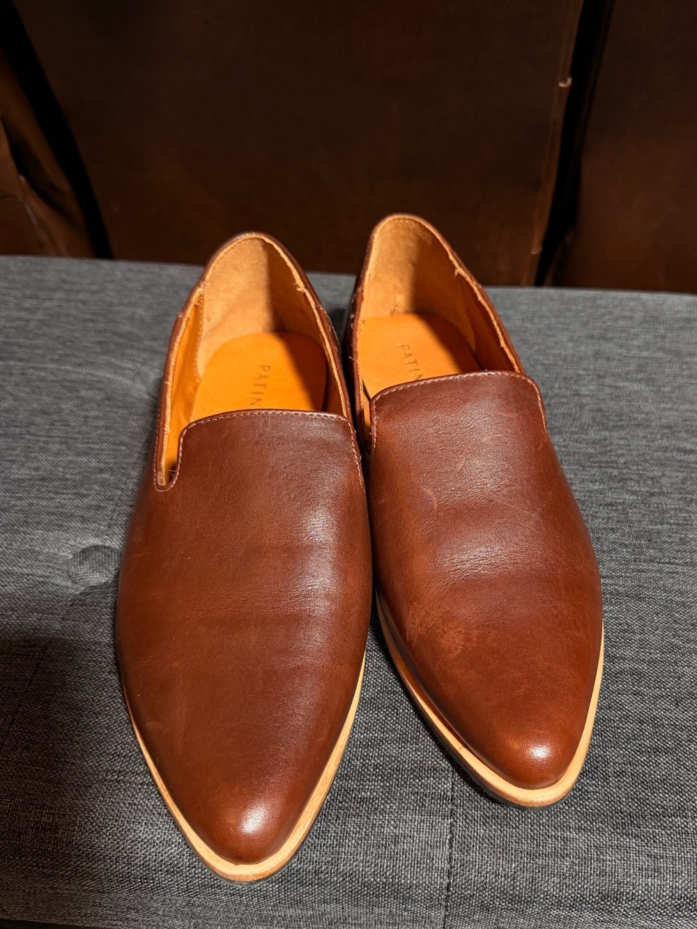 Patina by Portland Leather Goods Handmade Pointed Flats [size9 women] - Picture 10 of 11